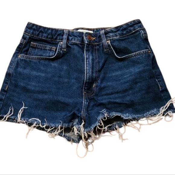 Forever 21 Shorts Womens Size 26 cutoff denim shorts raw hem - Picture 1 of 9
